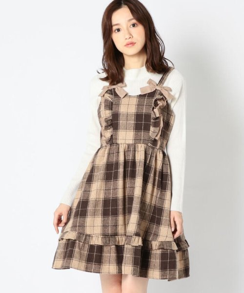 セール チェックフリルワンピース ロディスポット Lodispotto D Fashion セール チェックフリルワンピース ロディスポット Lodispotto D Fashion