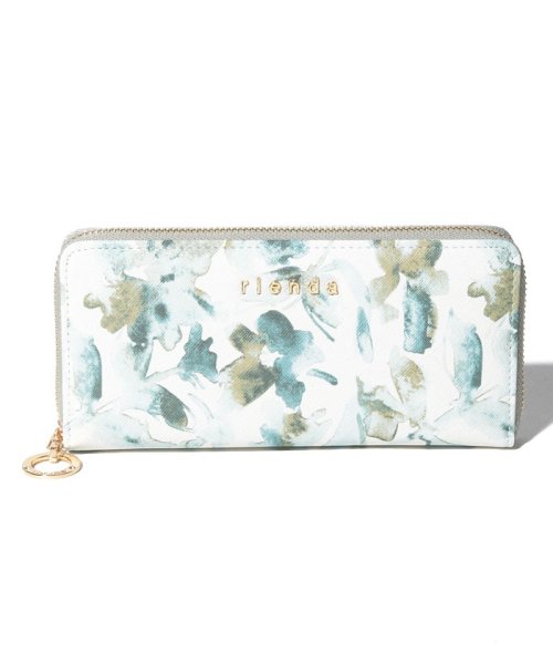 Rienda Flower Print Round Wallet R03 2 リエンダ バッグ Rienda Bag D Fashion
