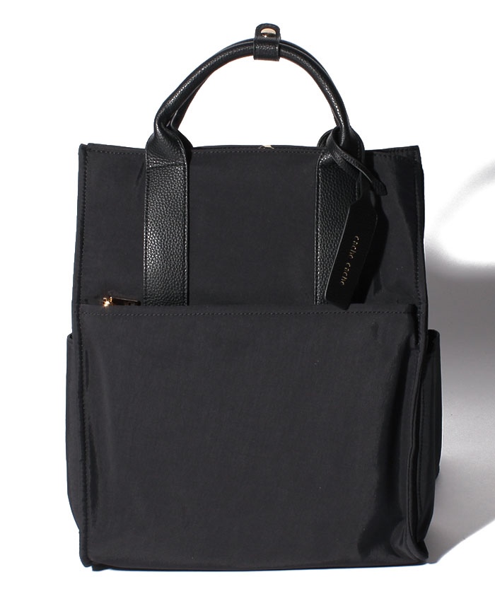 新品 定価16940円 カシュカシュ ユニセックス 11ポケット2wayリュック カシュカシュ cache cache ユニセックスで使えるシンプル好き
