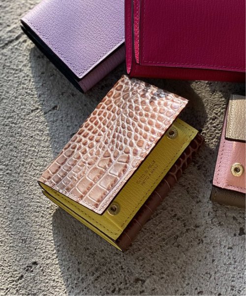 L Arcobaleno 別注三つ折りミニウォレット スピック スパン ノーブル Noble D Fashion L Arcobaleno 別注三つ折りミニウォレット スピック スパン ノーブル Noble D Fashion