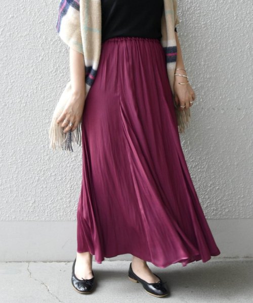 セール Ships Any タンブラー サテン ロングスカート シップス エニィ ウィメンズ Ships Any Womens D Fashion セール Ships Any タンブラー サテン ロングスカート シップス エニィ ウィメンズ Ships Any Womens D Fashion