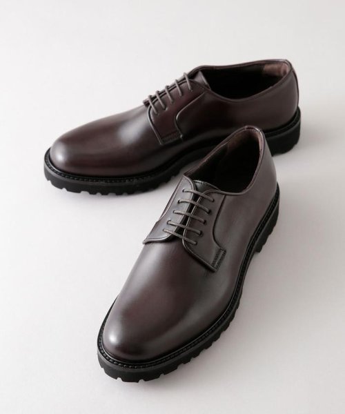 セール Vibramソール イタリア製プレーントゥレザーシューズ ナノ ユニバース Nano Universe D Fashion
