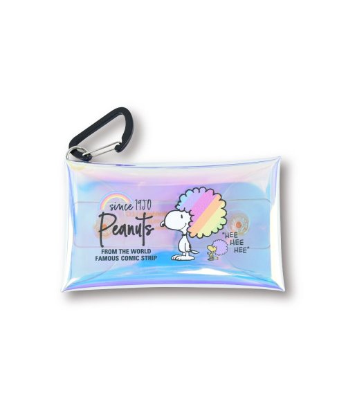 スヌーピー カードケース 小物入れ クリアマルチケース Sサイズ ランナー Runner D Fashion