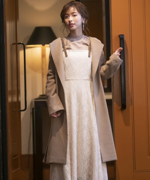 セール サイドスリットチェスターコート クイーンズコート Queens Court D Fashion セール サイドスリットチェスターコート クイーンズコート Queens Court D Fashion
