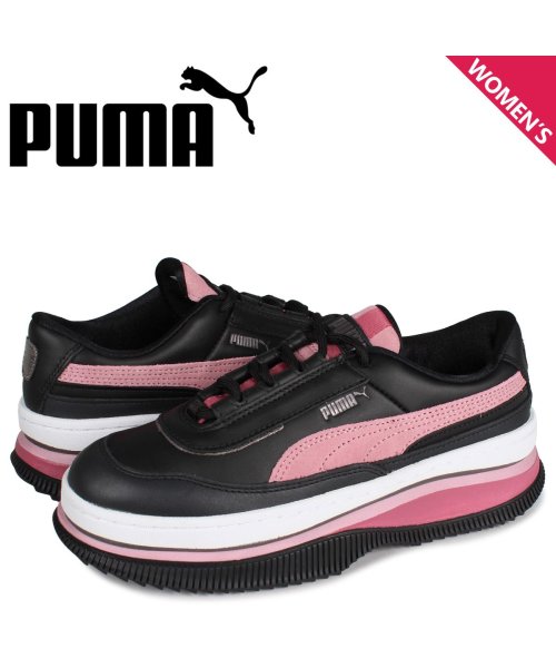 プーマ Puma デバ ミックスド メタリック スニーカー レディース 厚底 Deva Mixed Metallic Wmns ブラック 黒 3739 02 プーマ Puma D Fashion