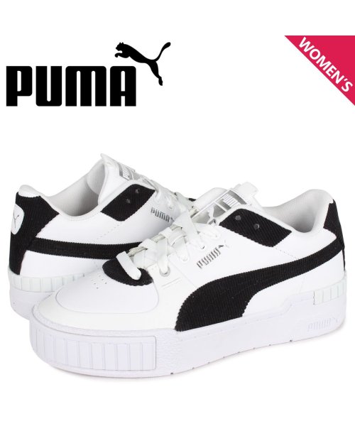 プーマ Puma カリ スポーツ コーデュロイ スニーカー レディース Cali Sports Corduroy ホワイト 白 01 プーマ Puma D Fashion プーマ Puma カリ スポーツ コーデュロイ スニーカー レディース Cali Sports Corduroy ホワイト 白 01 プーマ Puma D Fashion