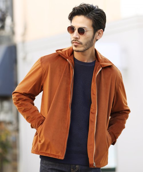セール ベロアスウィングトップ スウィングトップ ブルゾン メンズ ジャケット アウター ジギーズショップ Jiggys Shop D Fashion