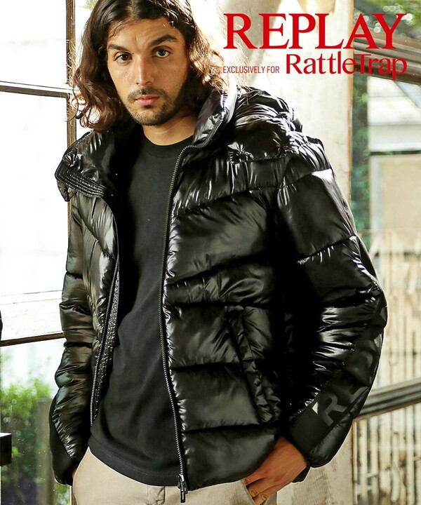 セール 50%OFF】REPLAY×RATTLE TRAP 別注 ダウンジャケット(503694207