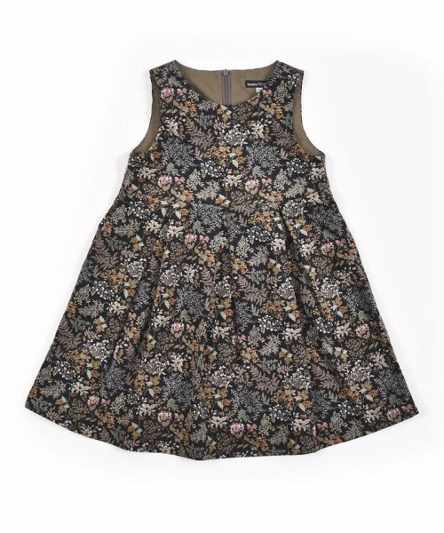 セール 日本製 コールテン 小花 柄 ワンピース 100cm 130cm ベベ Bebe D Fashion セール 日本製 コールテン 小花 柄 ワンピース 100cm 130cm ベベ Bebe D Fashion