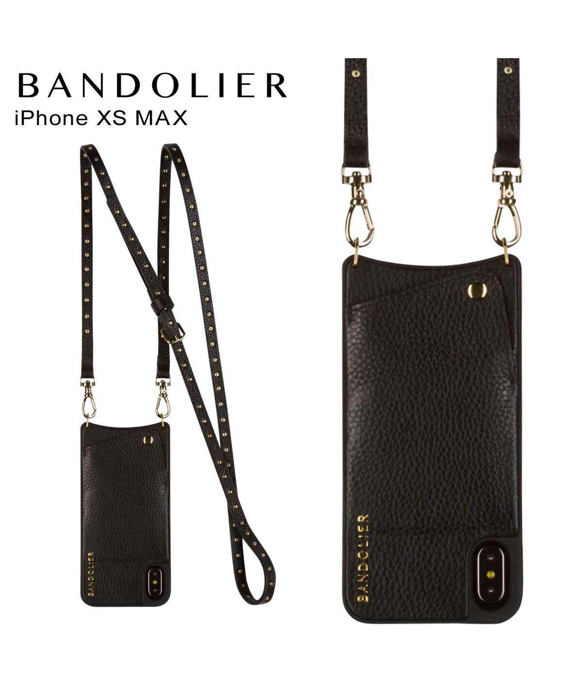 BANDOLIER バンドリヤー iPhone XS MAX ケース スマホ 携帯 ショルダー BANDOLIER バンドリヤー iPhone XS MAX ケース スマホ 携帯 ショルダー