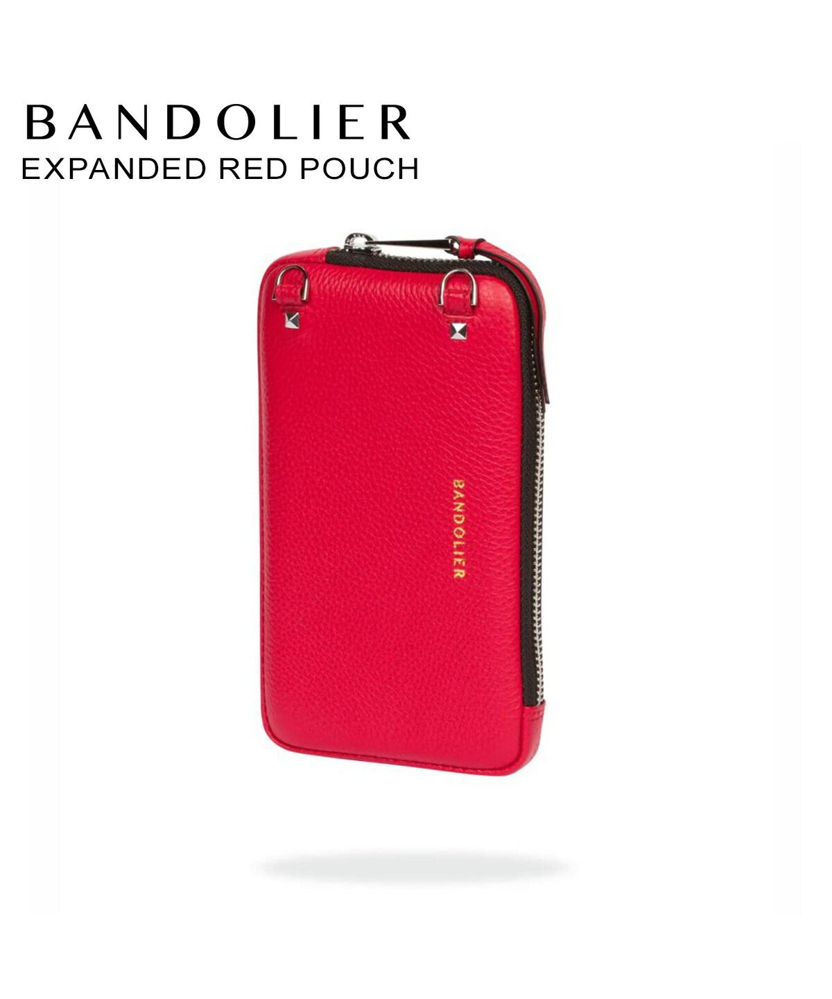 BANDOLIER バンドリヤー ポーチ スマホ 携帯 レディース EXPANDED RED 