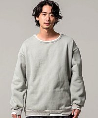 VICCI/VICCI【ビッチ】フェイクレイヤードクルーネック裏起毛ビッグトレーナー/503705303