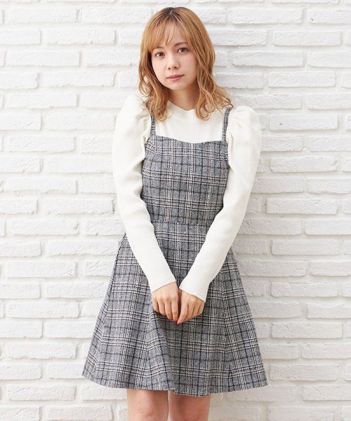 セール Backレースupフレアミニ ジャンパースカート イング Ingni D Fashion