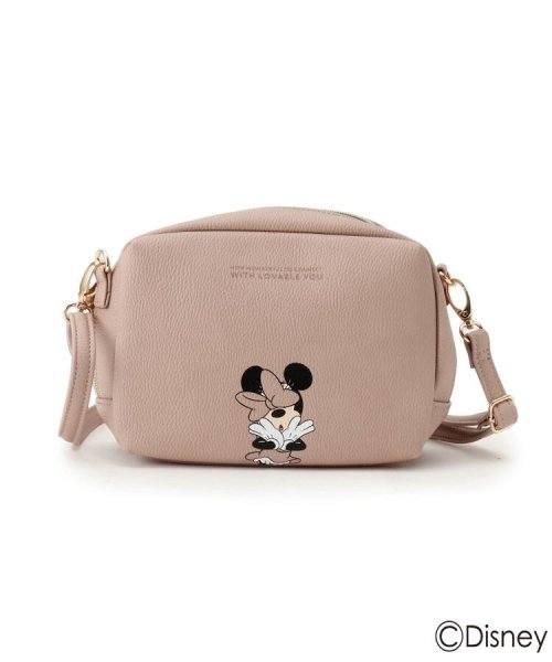 Disney ミッキー ミニー ショルダーバッグ ピンクアドベ Pink Adobe D Fashion Disney ミッキー ミニー ショルダーバッグ ピンクアドベ Pink Adobe D Fashion