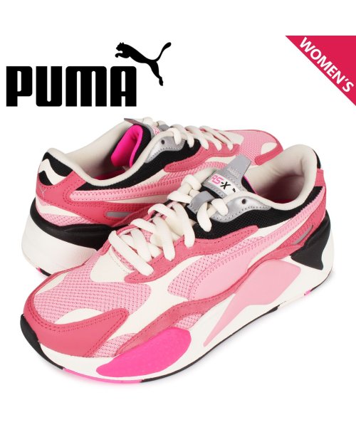 プーマ Puma パズル スニーカー レディース Rs X3 Puzzle ピンク 06 プーマ Puma D Fashion