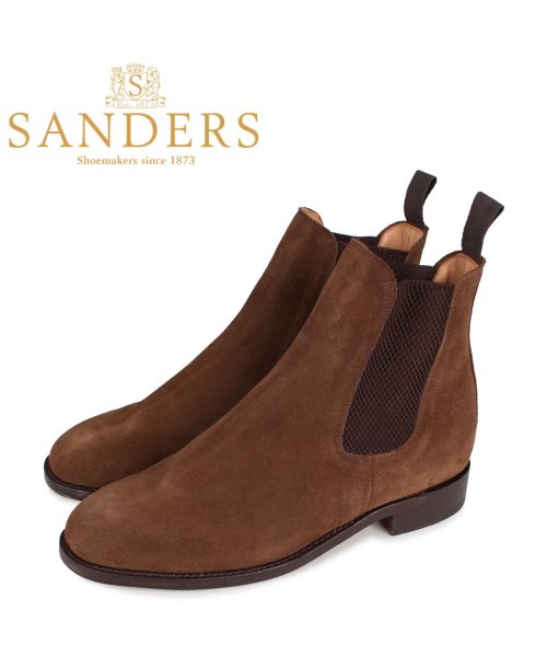 セール Sanders サンダース チェルシー サイドゴア ブーツ 靴 メンズ ビジネス Marylebone Fワイズ ブラウン 9903ss サンダース Sanders D Fashion
