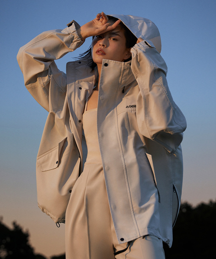 GERRY】ドロップショルダー マウンテンパーカー/撥水性/軽量性/UNISEX