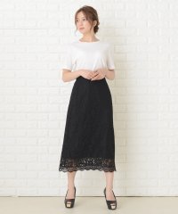 Lace Ladies/レースレディース Lace Ladies 花柄総レースAラインスカート/503711279