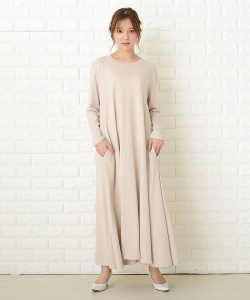 選べる 長袖 半袖ゆったりtシャツロングワンピース レースレディース Lace Ladies D Fashion