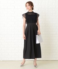 Lace Ladies/スタンドネックレースデザインワンピースドレス/503711291