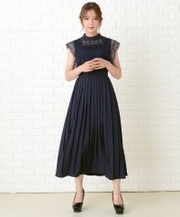 Lace Ladies/スタンドネックレースデザインワンピースドレス/503711291