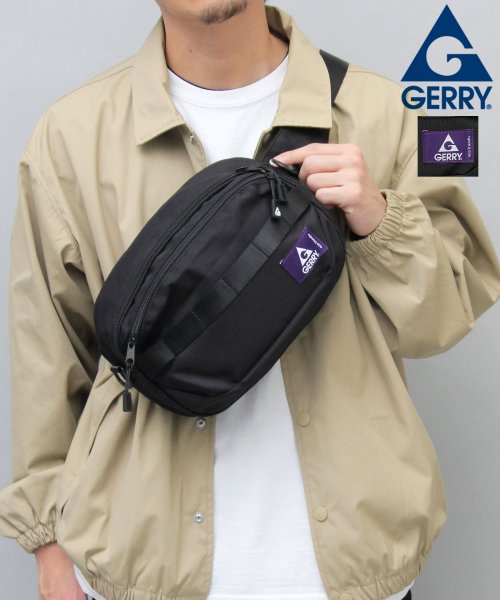 Gerry ジェリー 撥水加工 ポリエステル2wayウエストポーチ ショルダーバッグ エーエムエスセレクト Ams Select D Fashion