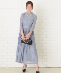 Lace Ladies/五分袖総レースワンピースドレス/503711311