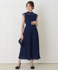 Lace Ladies/レースレディース Lace Ladies ノースリーブプリーツデザインワンピースドレス/503711327