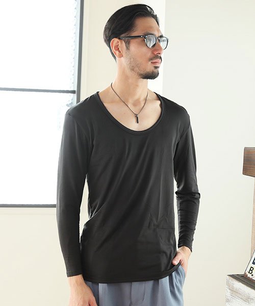 セール ヒートインナー暖かく快適インナー長袖メンズ裏起毛tシャツ下着クイックドライクルーネックvネックタートルネックロングtシャツカットソー マエストーソ Maestoso D Fashion セール ヒートインナー暖かく快適インナー長袖メンズ裏起毛tシャツ下着クイックドライクルーネックvネックタートルネックロングtシャツカットソー マエストーソ Maestoso D Fashion