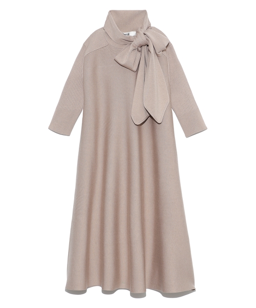 ボウタイニットワンピース(503469671) | FURFUR(FURFUR) - d fashion ボウタイニットワンピース(503469671) | FURFUR(FURFUR) - d fashion