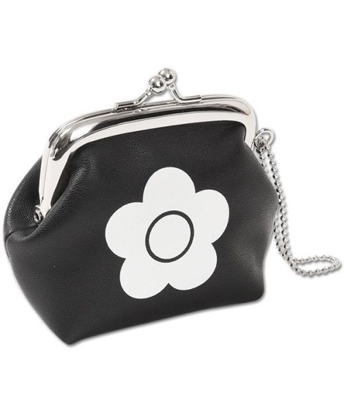 シンプルデイジーマーク ガマ口ポーチミニ マリークヮント Mary Quant D Fashion