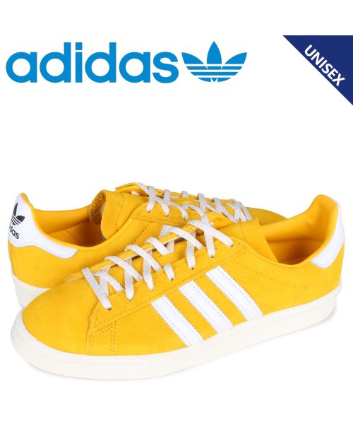 一部予約 アディダスオリジナルスadidasoriginalsキャンパススニーカーメンズレディースcampus80sイエローfv8494 スニーカー Oceanrepublicbrewing Com