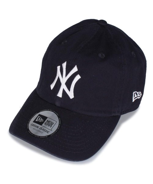 ニューエラ New Era キャップ 帽子 メンズ レディース Casual Classic ホワイト ネイビー 白 ニューエラ Newera D Fashion