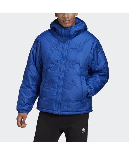 セール トレフォイル リピート パファー ジャケット アディダス オリジナルス Adidas Originals D Fashion