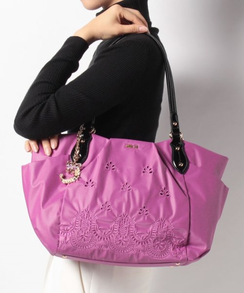 グリッター トートバッグ アナスイ バッグ Anna Sui Bag D Fashion