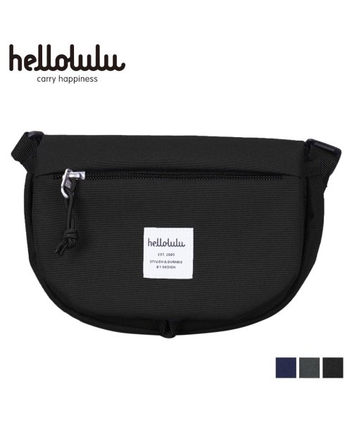 ハロルル hellolulu ショルダーバッグ バッグ エディ メンズ レディース EDDY ブラック チャコール ダーク ブルー 黒 5075118(503016578) | ハロルル(hellolulu) - d fashion