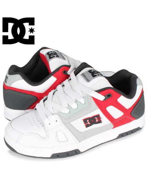 Dc Shoes ディーシーシューズ スタッグ スニーカー メンズ Dcシューズ スケシュー Stag ホワイト 白 Dm4018 ディーシーシューズ Dc Shoes D Fashion