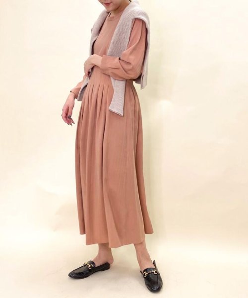 セール ウエストタックロングワンピース フレディエミュ Fredy Emue D Fashion セール ウエストタックロングワンピース フレディエミュ Fredy Emue D Fashion