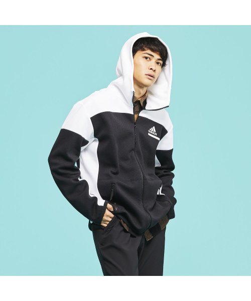 セール Adidas Z N E フルジップ フーディー Adidas Z N E Full Zip Hoodie アディダス Adidas D Fashion