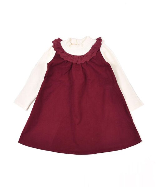 セール レース リボン 長袖 フレア ワンピース 80 130cm スラップスリップ Slap Slip D Fashion セール レース リボン 長袖 フレア ワンピース 80 130cm スラップスリップ Slap Slip D Fashion