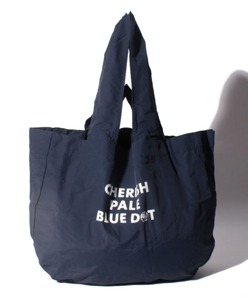 Cherish Pale Blue Dot エコバッグxl アフタヌーンティー リビング Afternoon Tea Living D Fashion