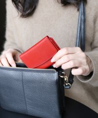 Mia Borsa/[Mia Borsa]牛革レザー 三つ折りミニ財布/503731781