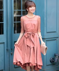 PourVous/プールヴー PourVous 結婚式ワンピースドレスロングと袖ありフィッシュテールフォーマル パーティードレス 20代 30代 40代/503735510