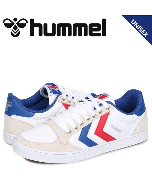 ヒュンメル Hummel スリマー スタディール ロー キャンバス スニーカー メンズ レディース Slimmer Stadil Low Canvas ホワイト ヒュンメル Hummel D Fashion