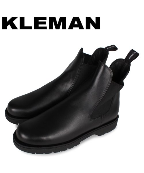 クレマン Kleman 靴 ブーツ サイドゴアブーツ チェルシー メンズ Tonnant ブラック 黒 クレマン Kleman D Fashion