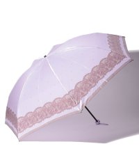 LANVIN Collection(umbrella)/LANVIN COLLECTION 折りたたみ傘 ”サテンレース”/502931645