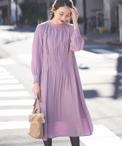 セール 洗える ハイネックギャザーワンピース オフオン Ofuon D Fashion セール 洗える ハイネックギャザーワンピース オフオン Ofuon D Fashion