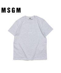 MSGM/MSGM エムエスジーエム Tシャツ 半袖 レディース MICRO LOGO T－SHIRT グレー MDM100 94/503017268