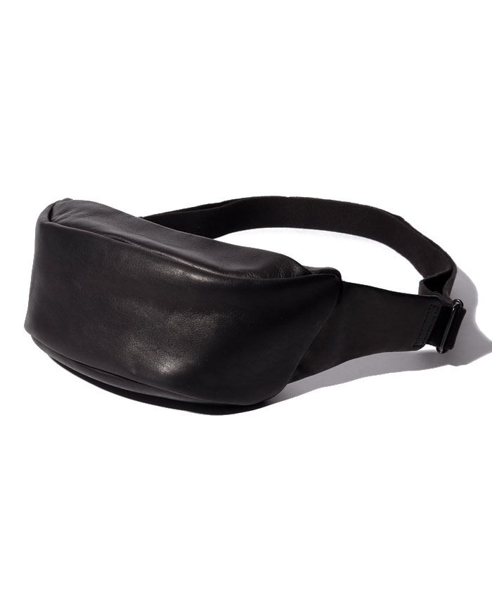 Leather small waist bag 'demi cercle' 19(503727494) | パトリック ...