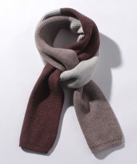 STYLEBLOCK/スタイルブロック STYLEBLOCK 配色リブニットマフラー/503733975